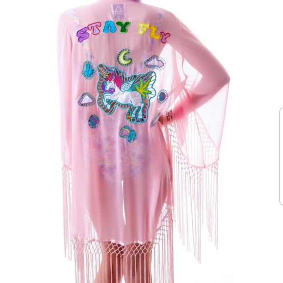 UNIF Jackets & Blazers - UNIF STAY FLY KIMONO